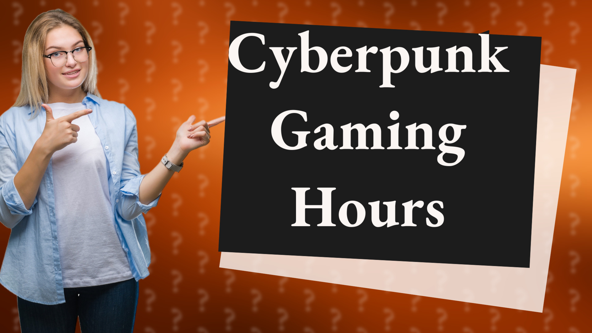 Cyberpunk Gaming Hours
