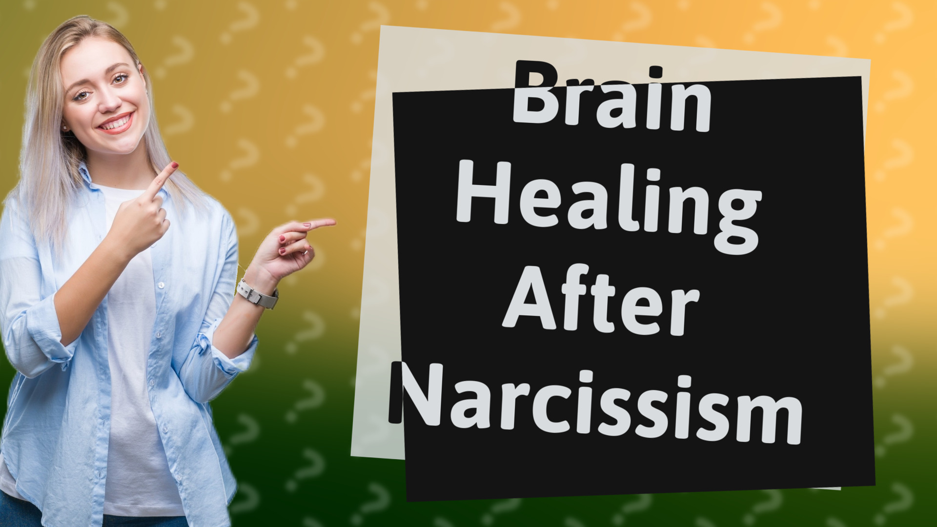 Brain Healing After Narcissism