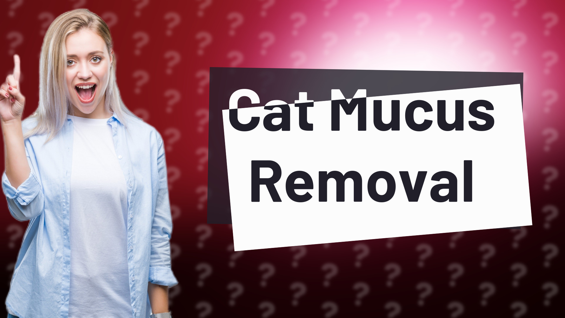 Cat Mucus Removal
