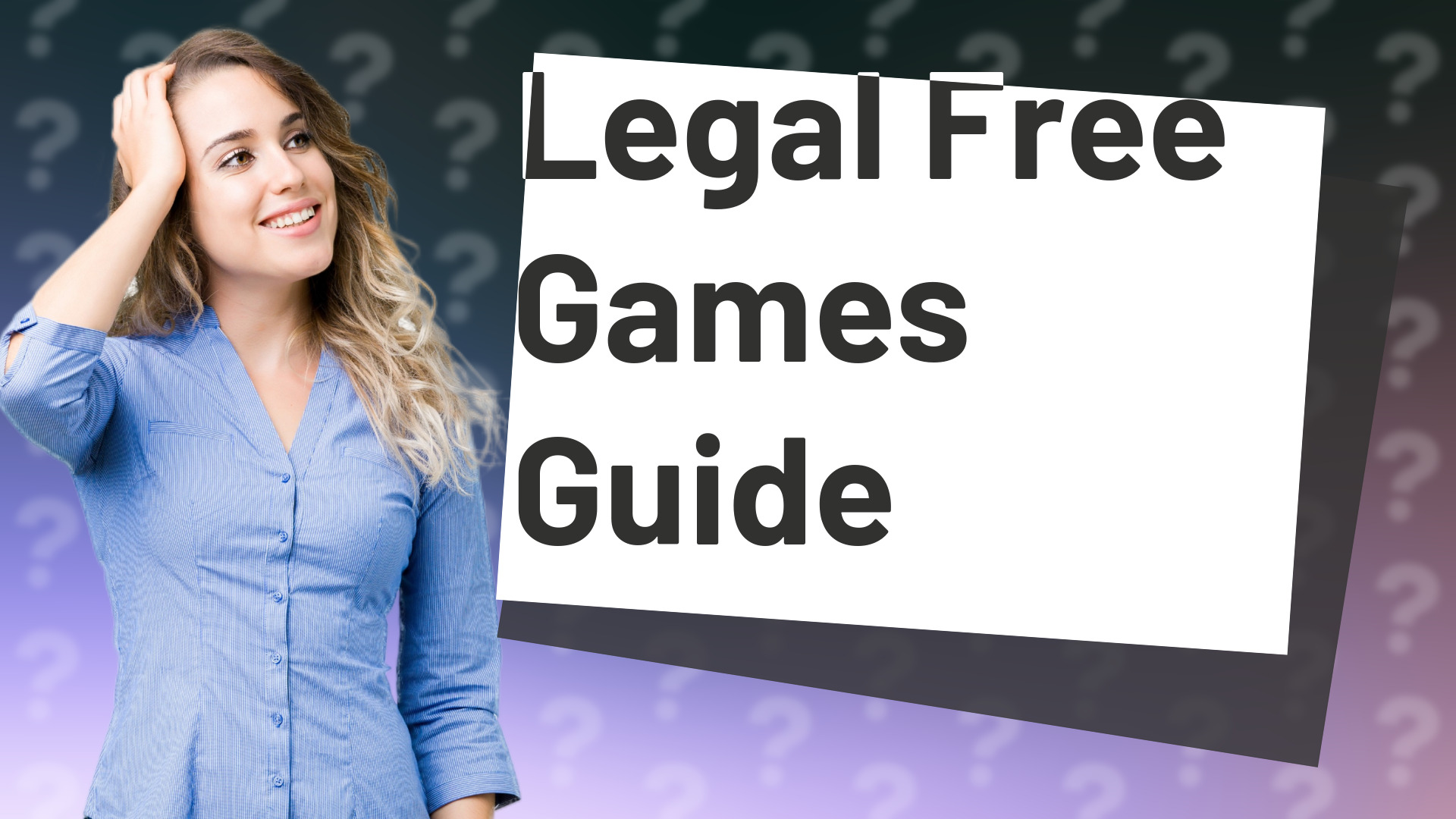Legal Free Games Guide