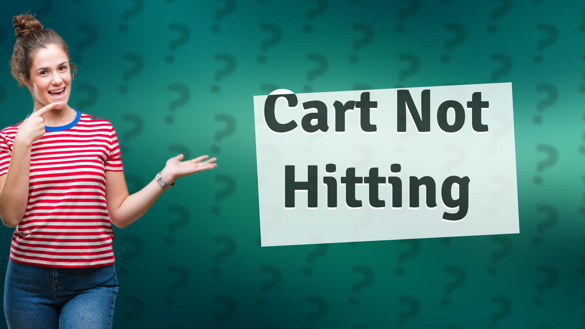 Cart Not Hitting