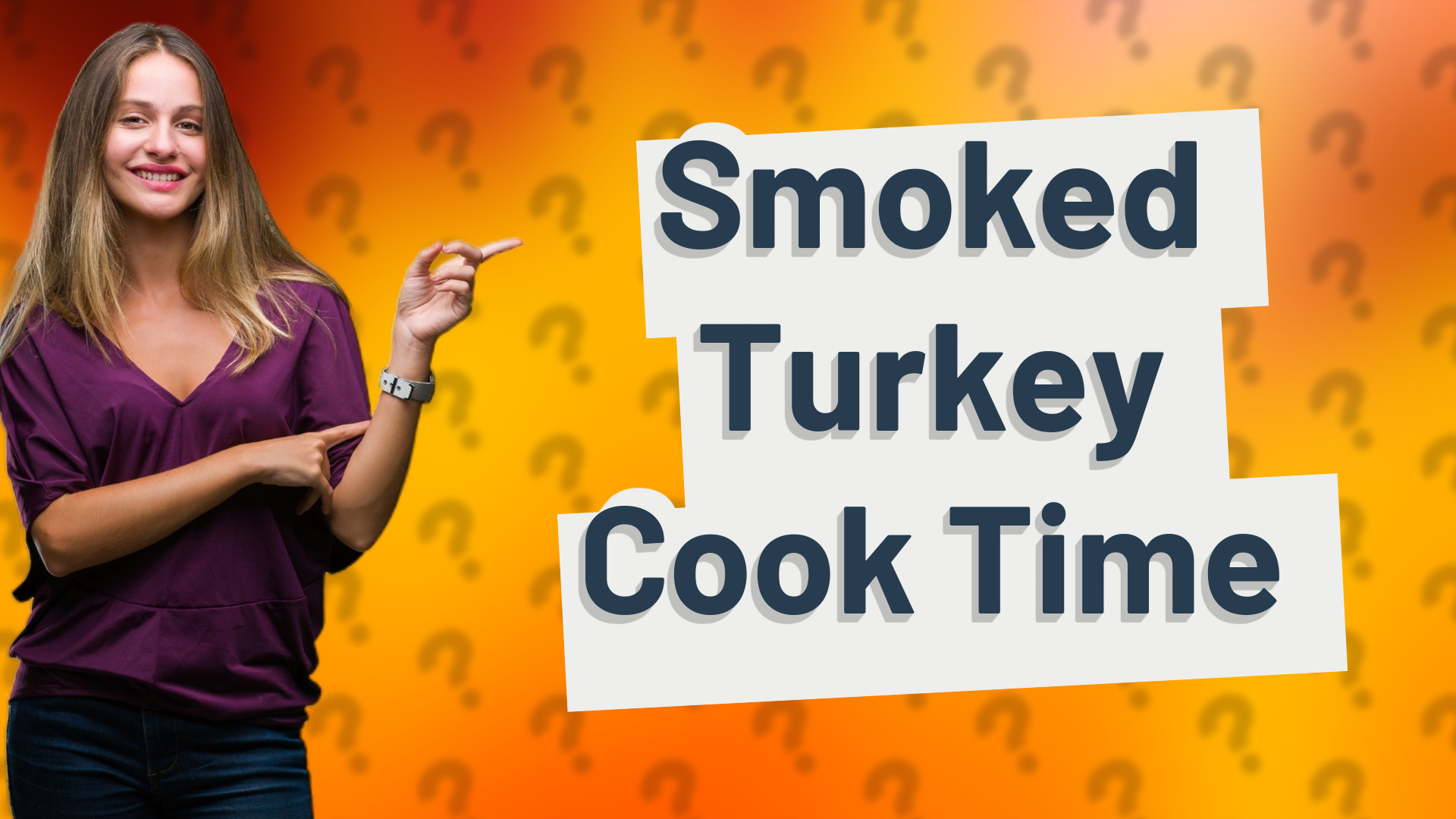 Smoked Turkey Cook Time