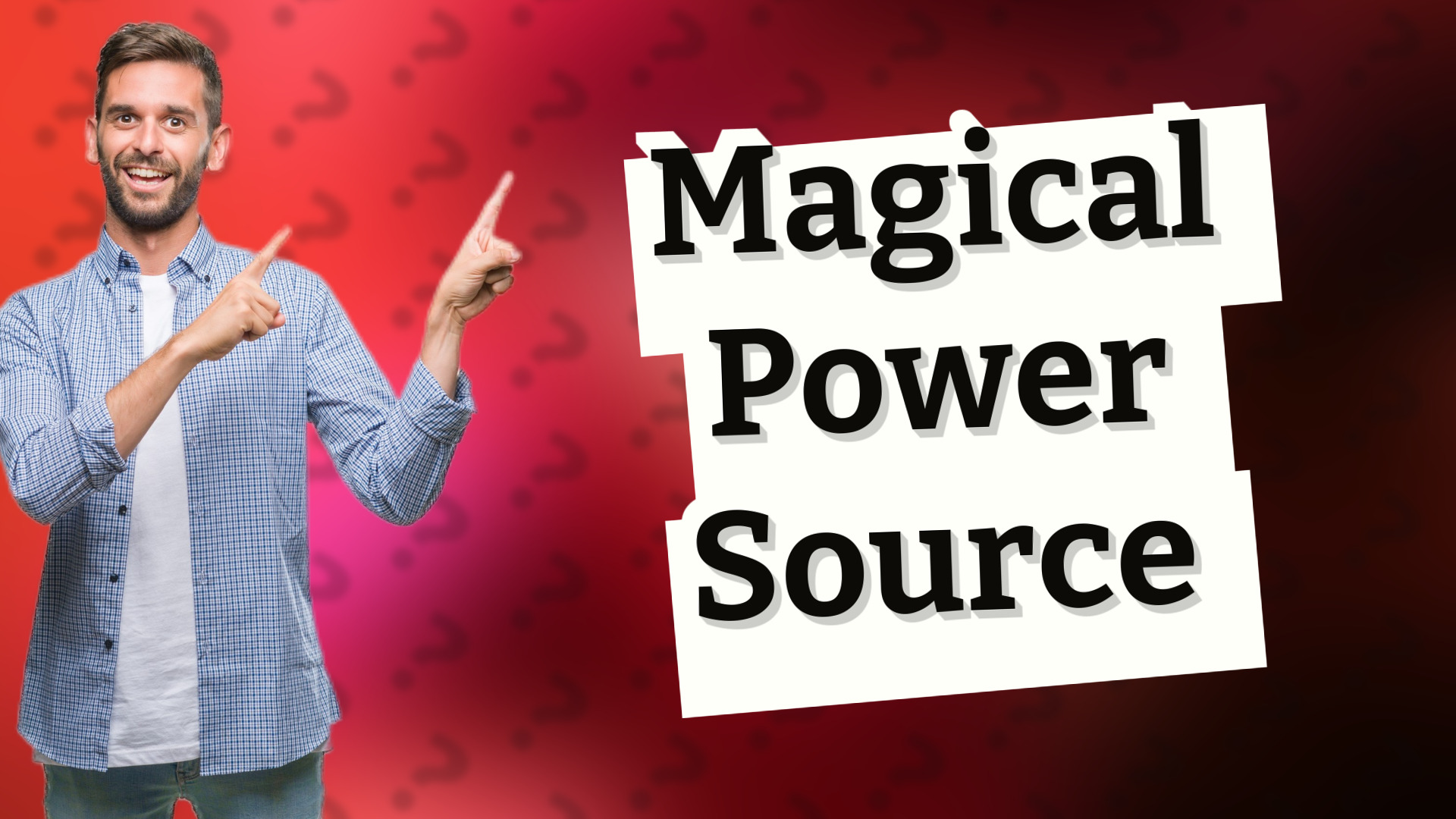 Magical Power Source