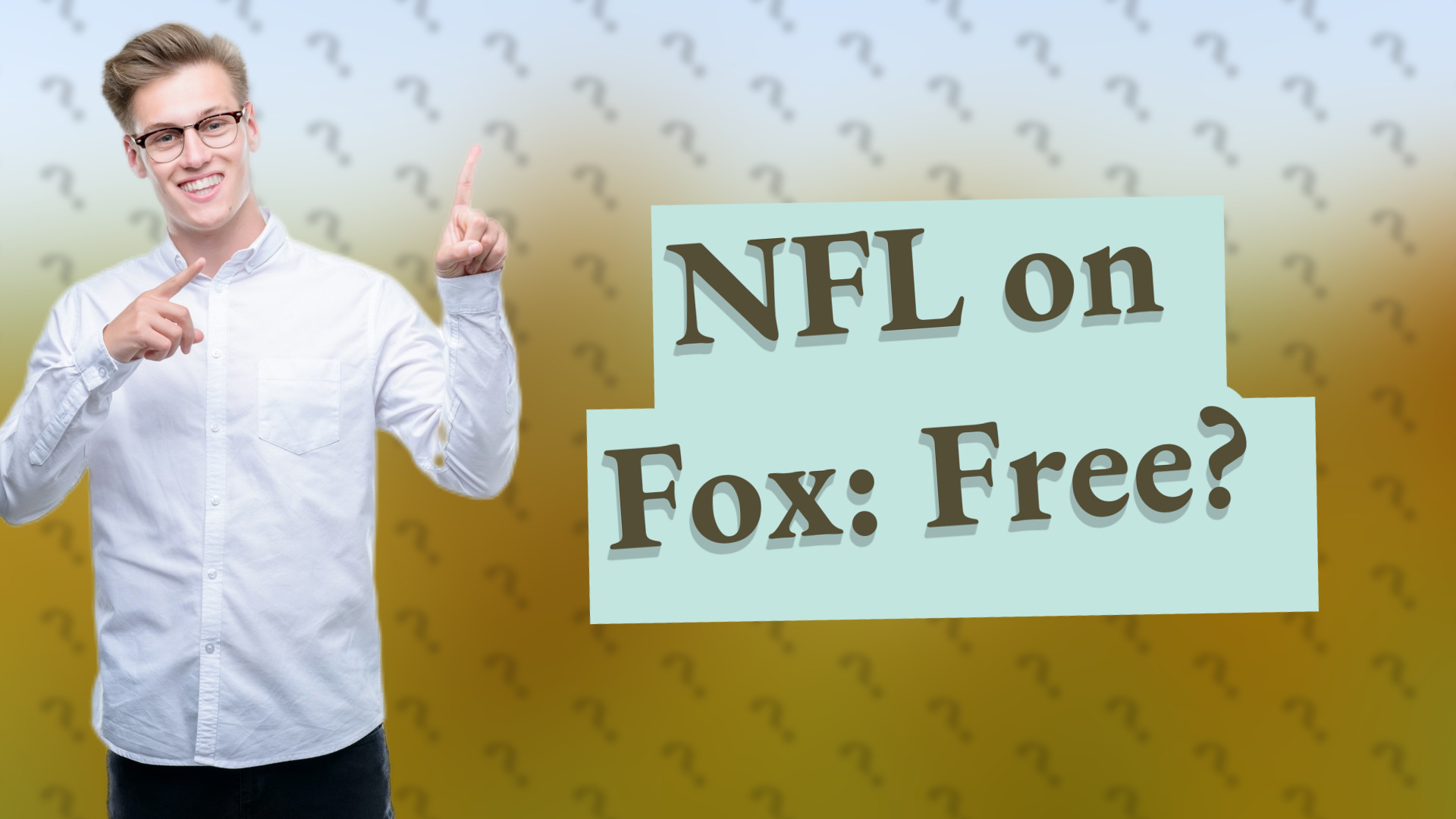 NFL on Fox: Free?