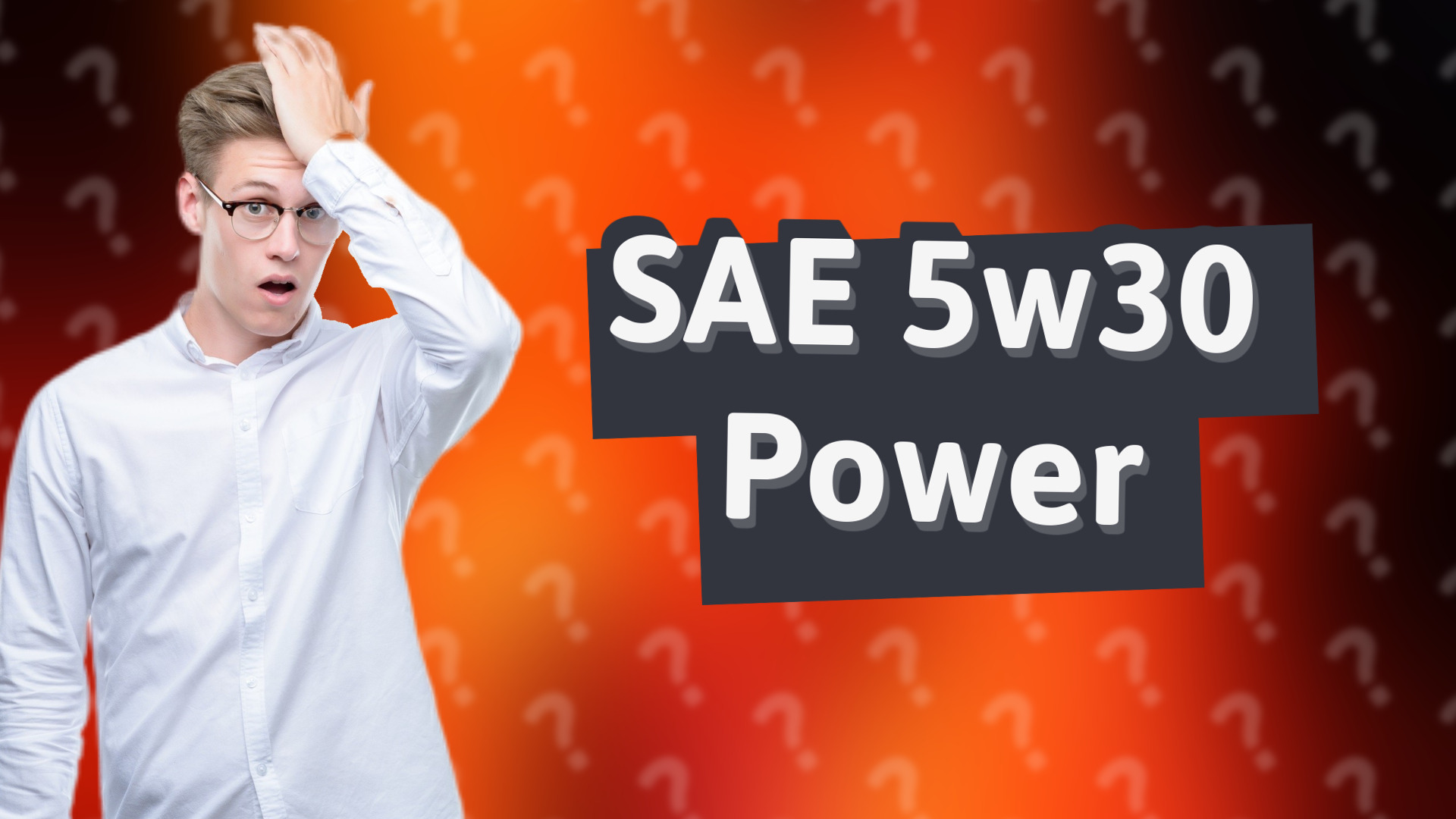 SAE 5w30 Power