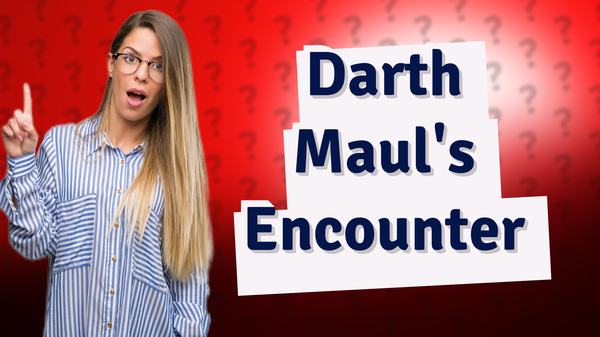 Darth Maul's Encounter