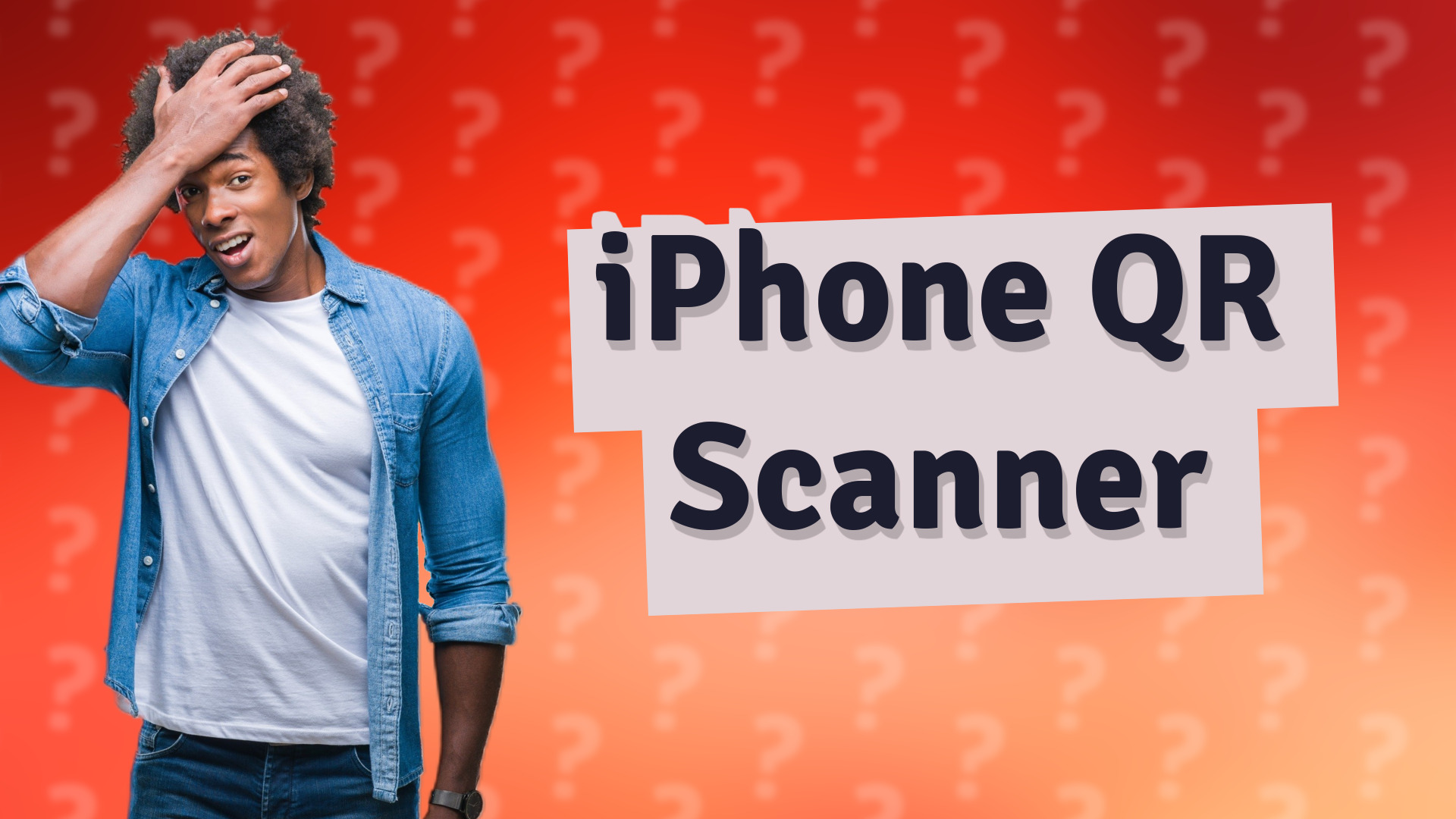 iPhone QR Scanner