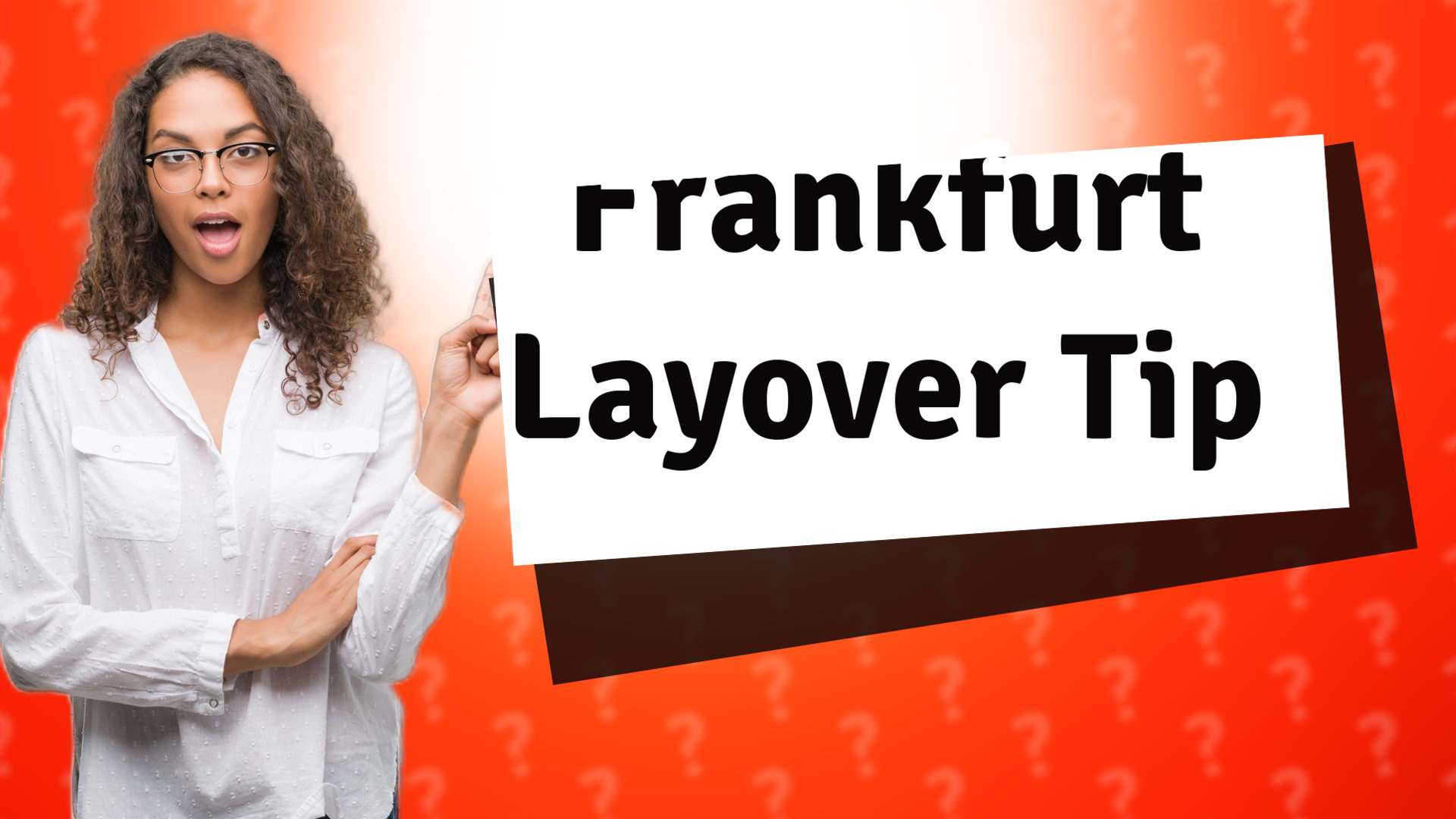Frankfurt Layover Tip