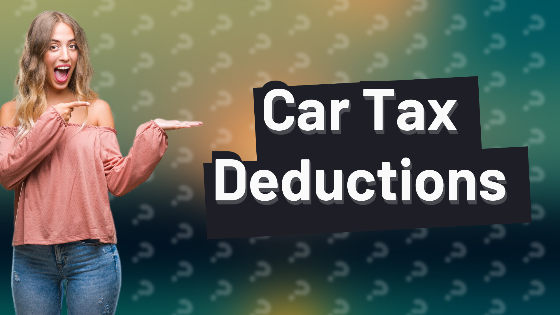 Car Tax Deductions