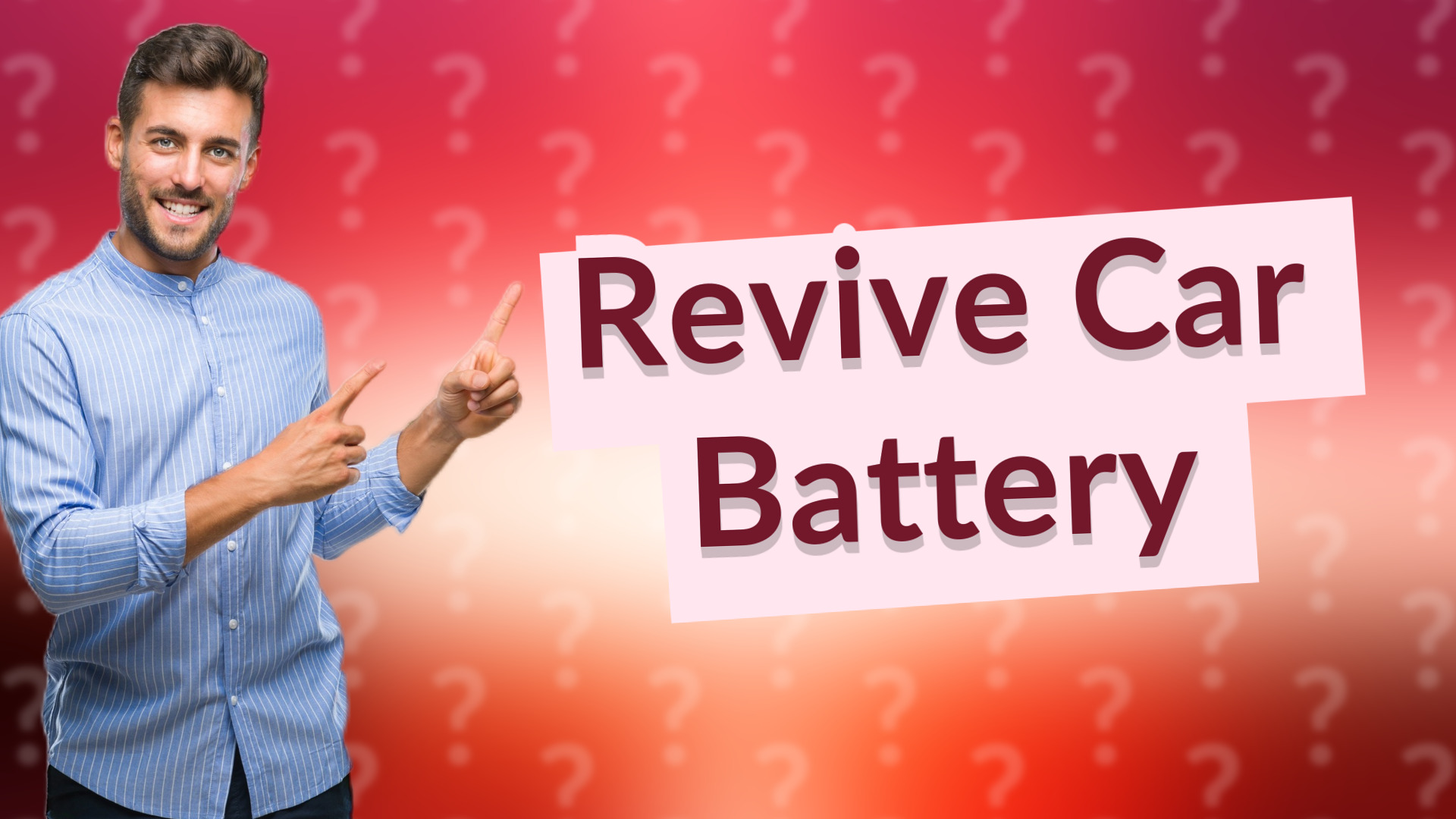 Revive Car Battery