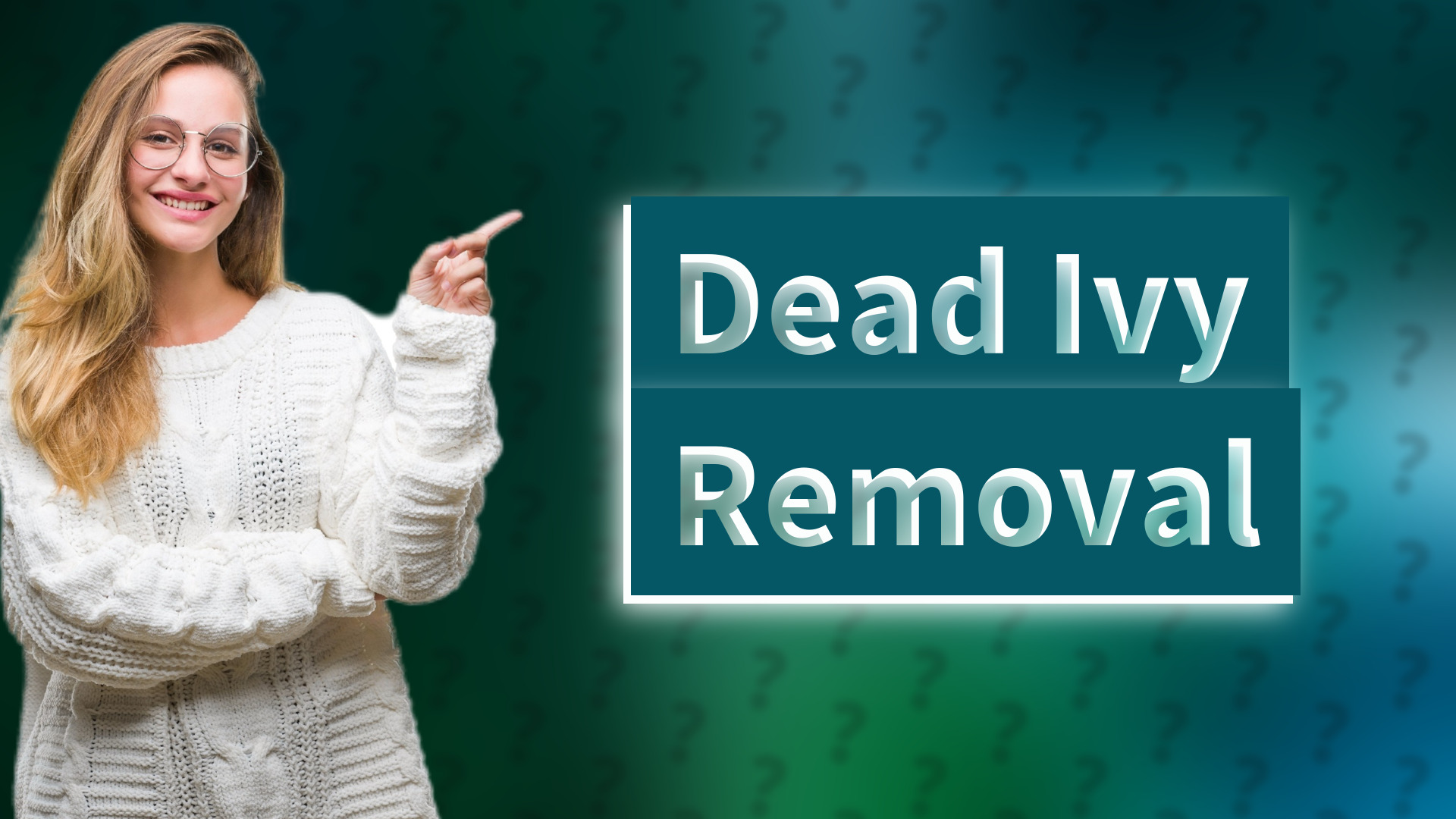Dead Ivy Removal