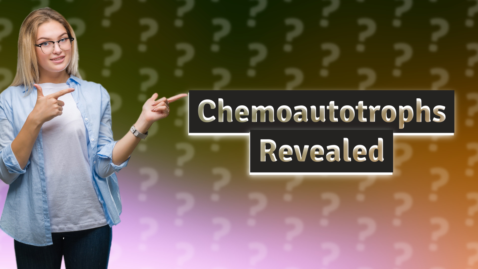 Chemoautotrophs Revealed
