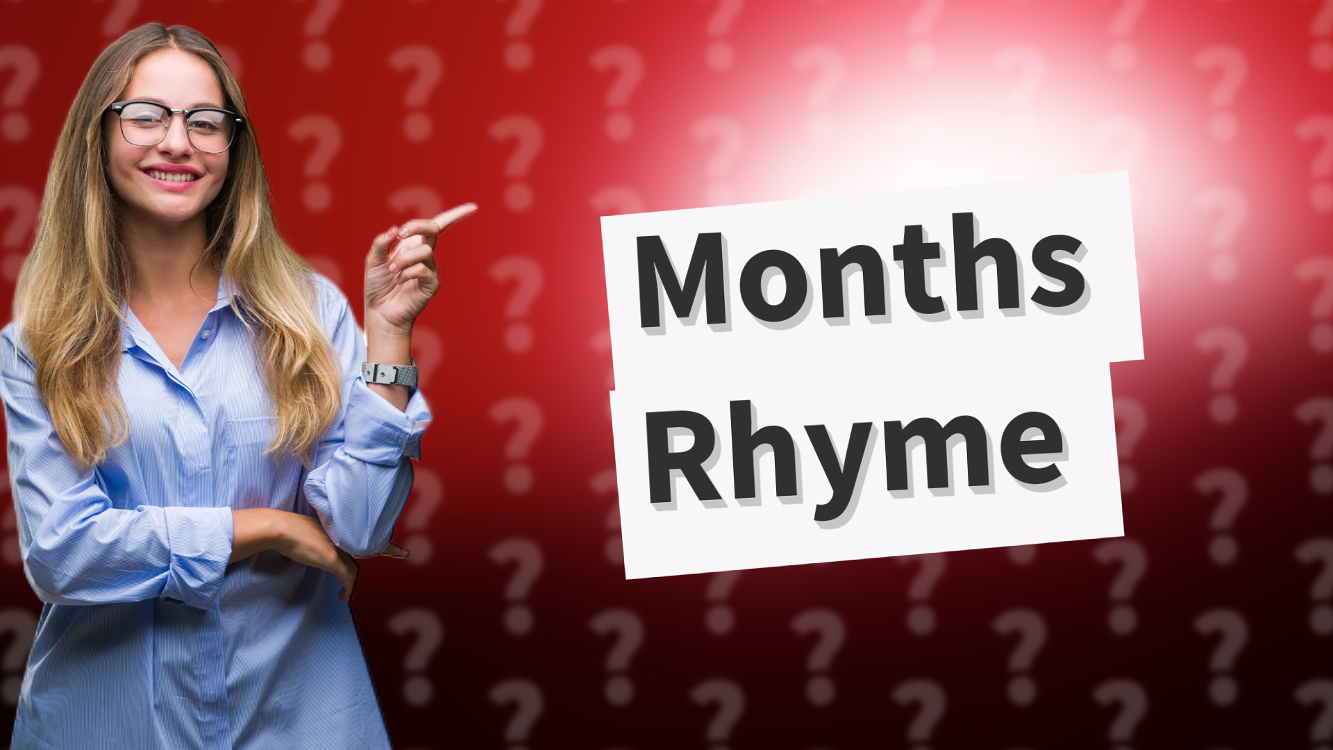 Months Rhyme