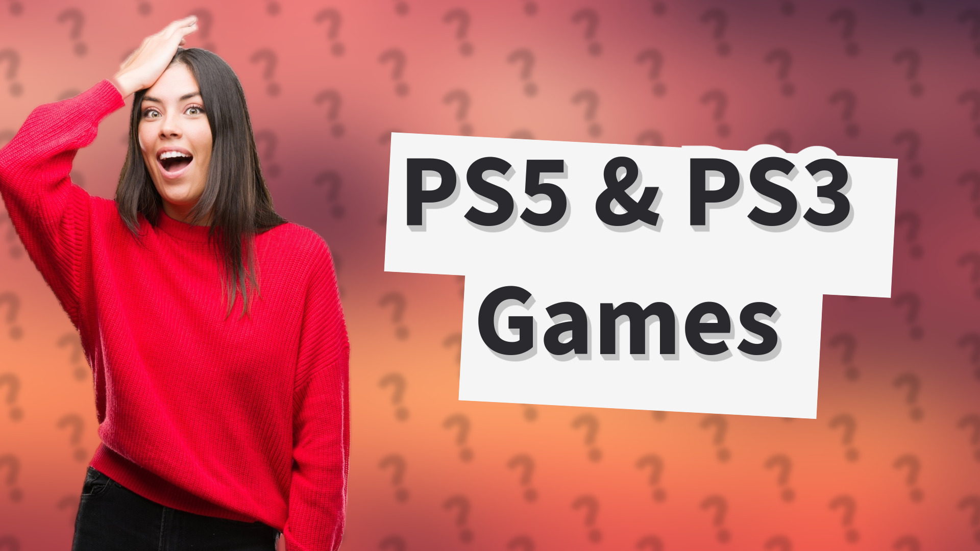 PS5 & PS3 Games