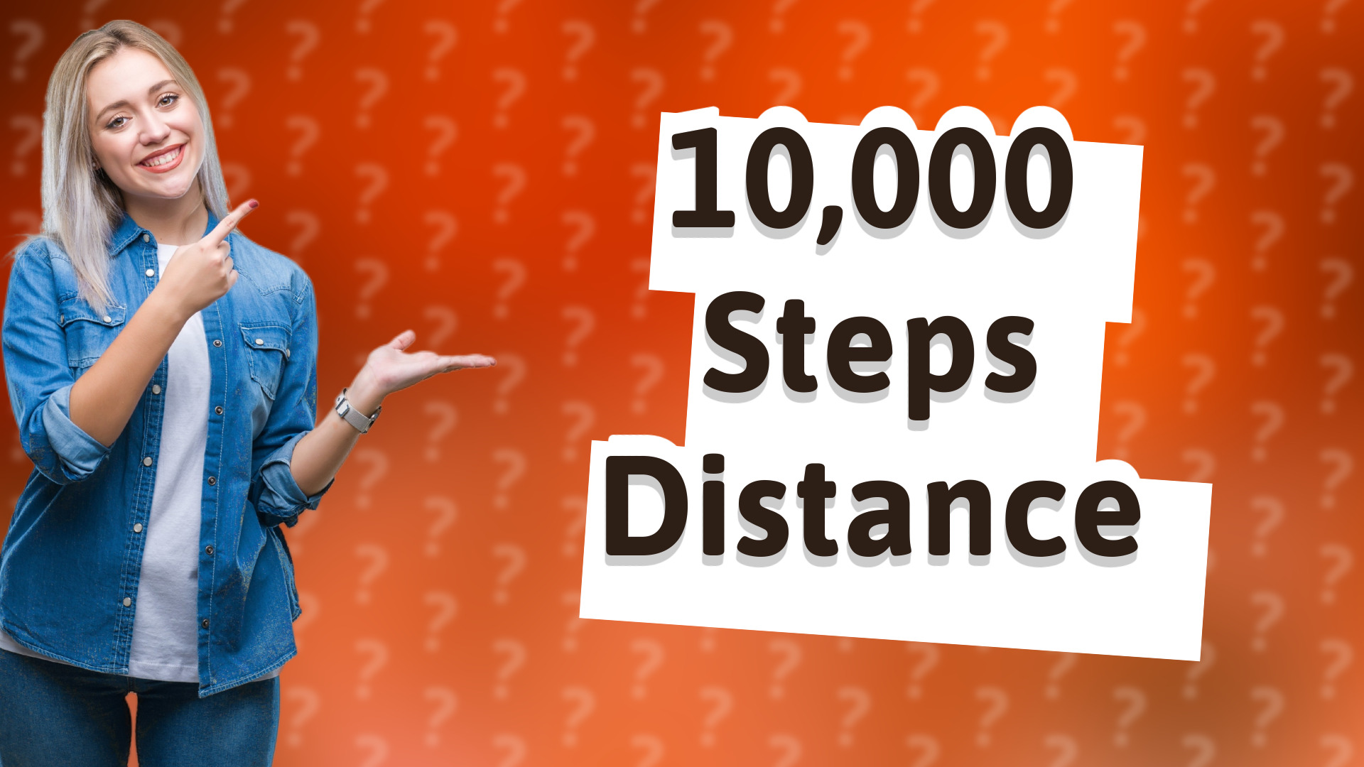 10,000 Steps Distance