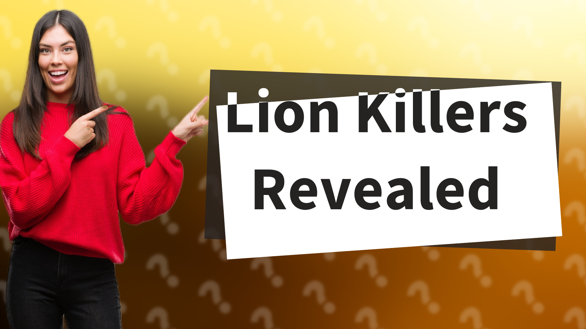 Lion Killers Revealed