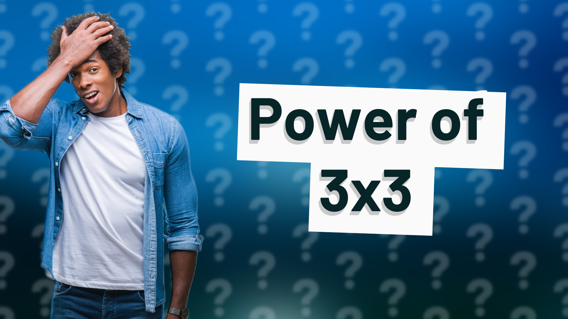 Power of 3x3