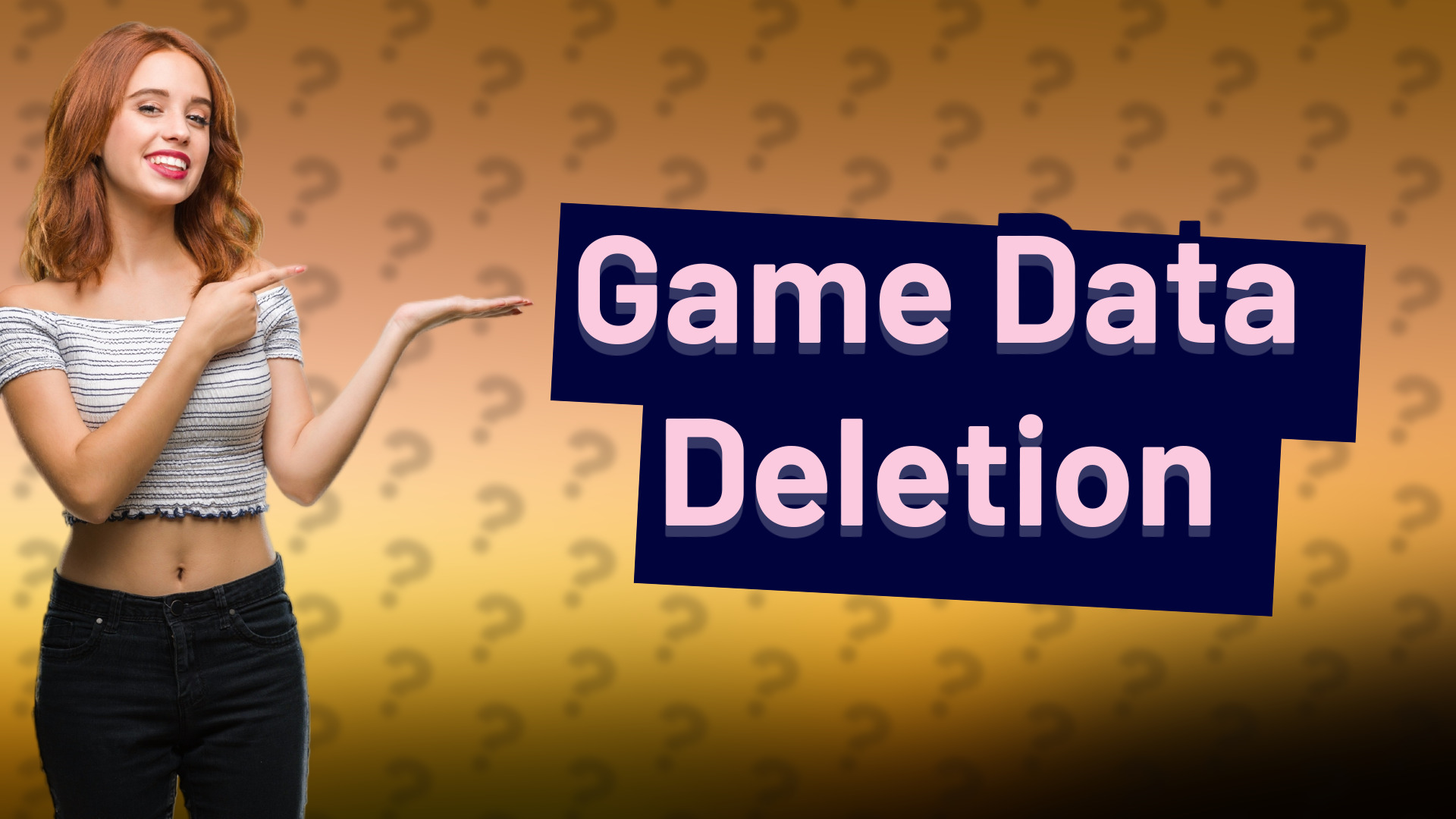 Game Data Deletion