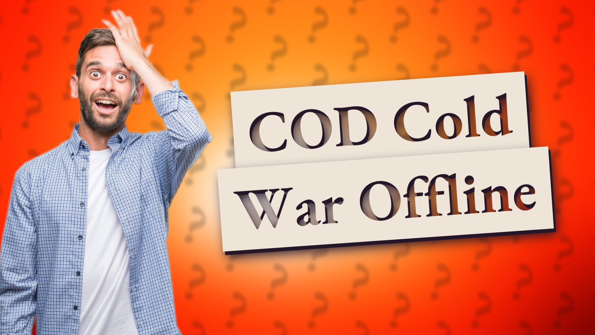 COD Cold War Offline