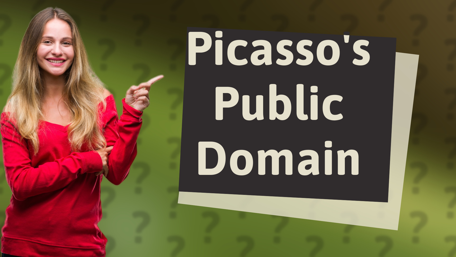 Picasso's Public Domain