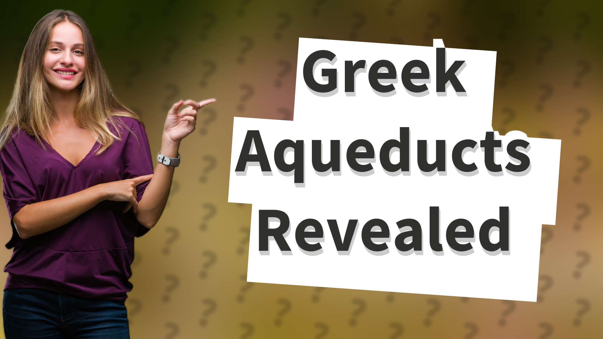 Greek Aqueducts Revealed