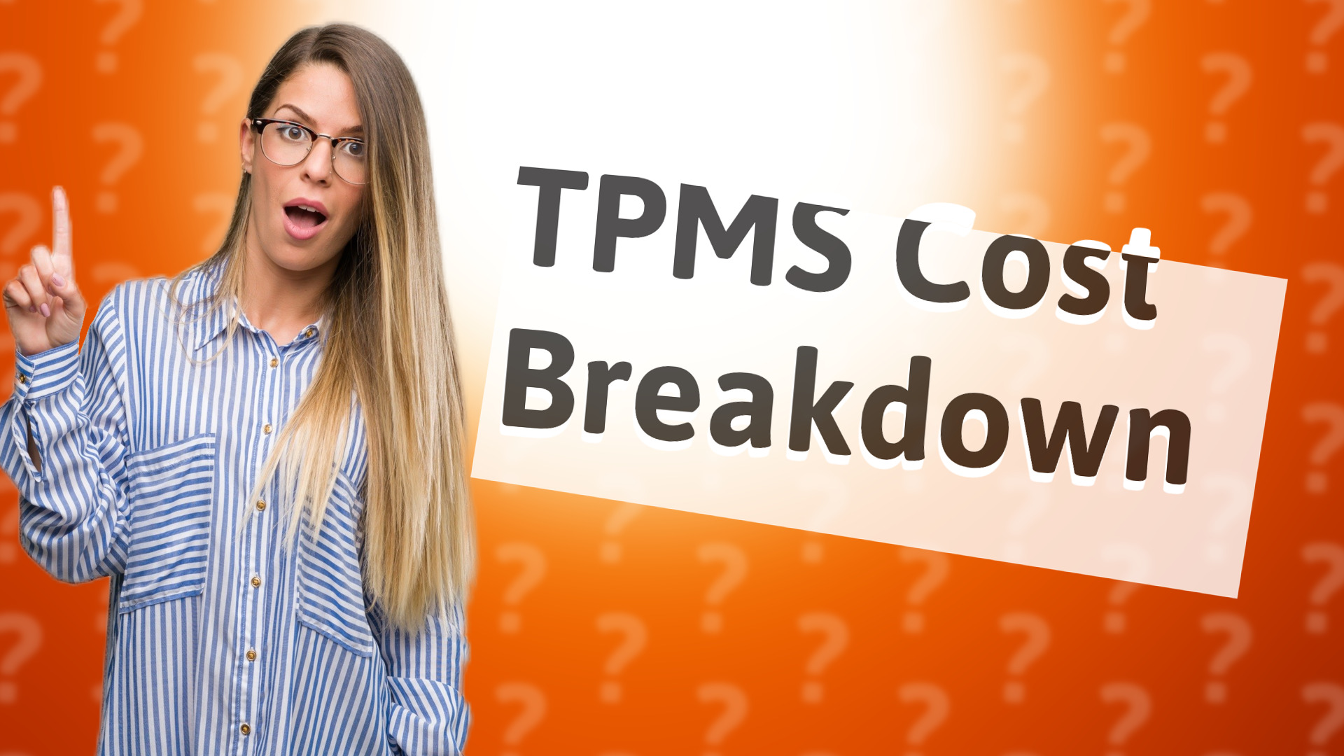 TPMS Cost Breakdown