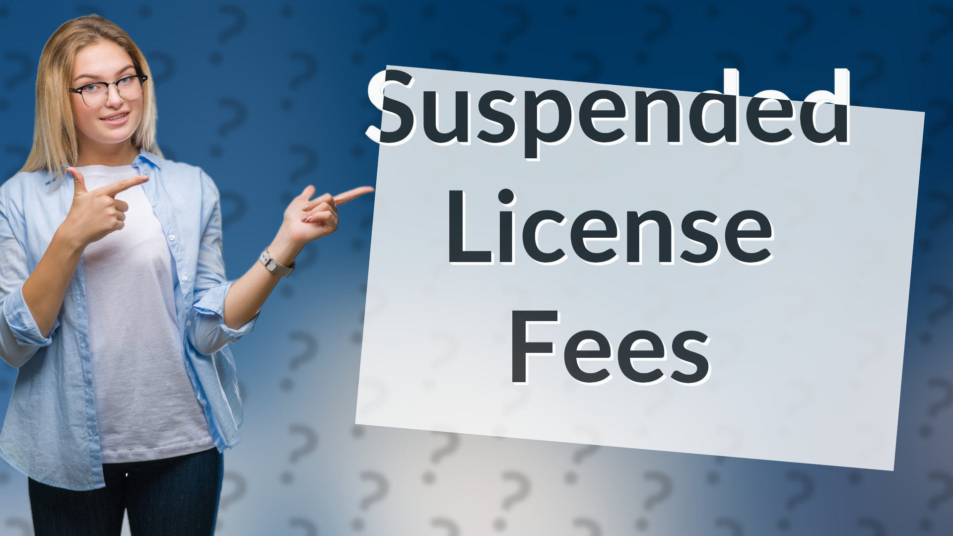 Suspended License Fees