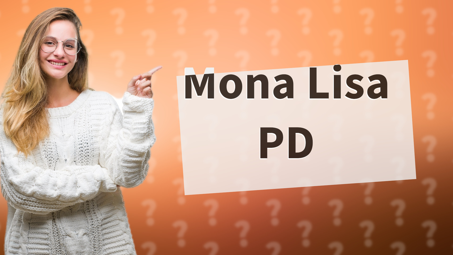 Mona Lisa PD