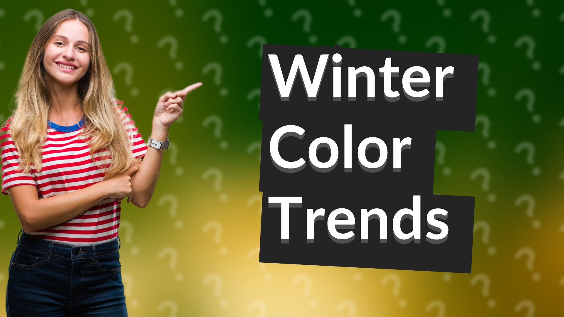 Winter Color Trends
