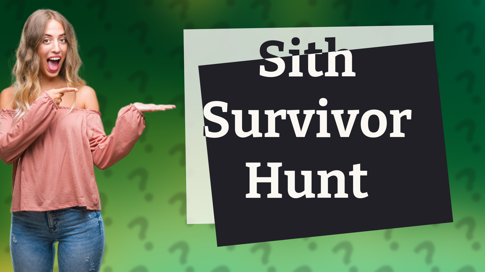 Sith Survivor Hunt