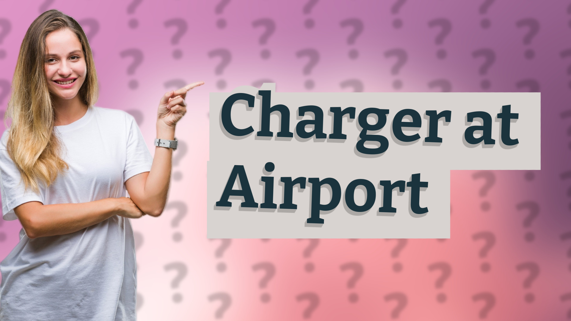 Charger at Airport