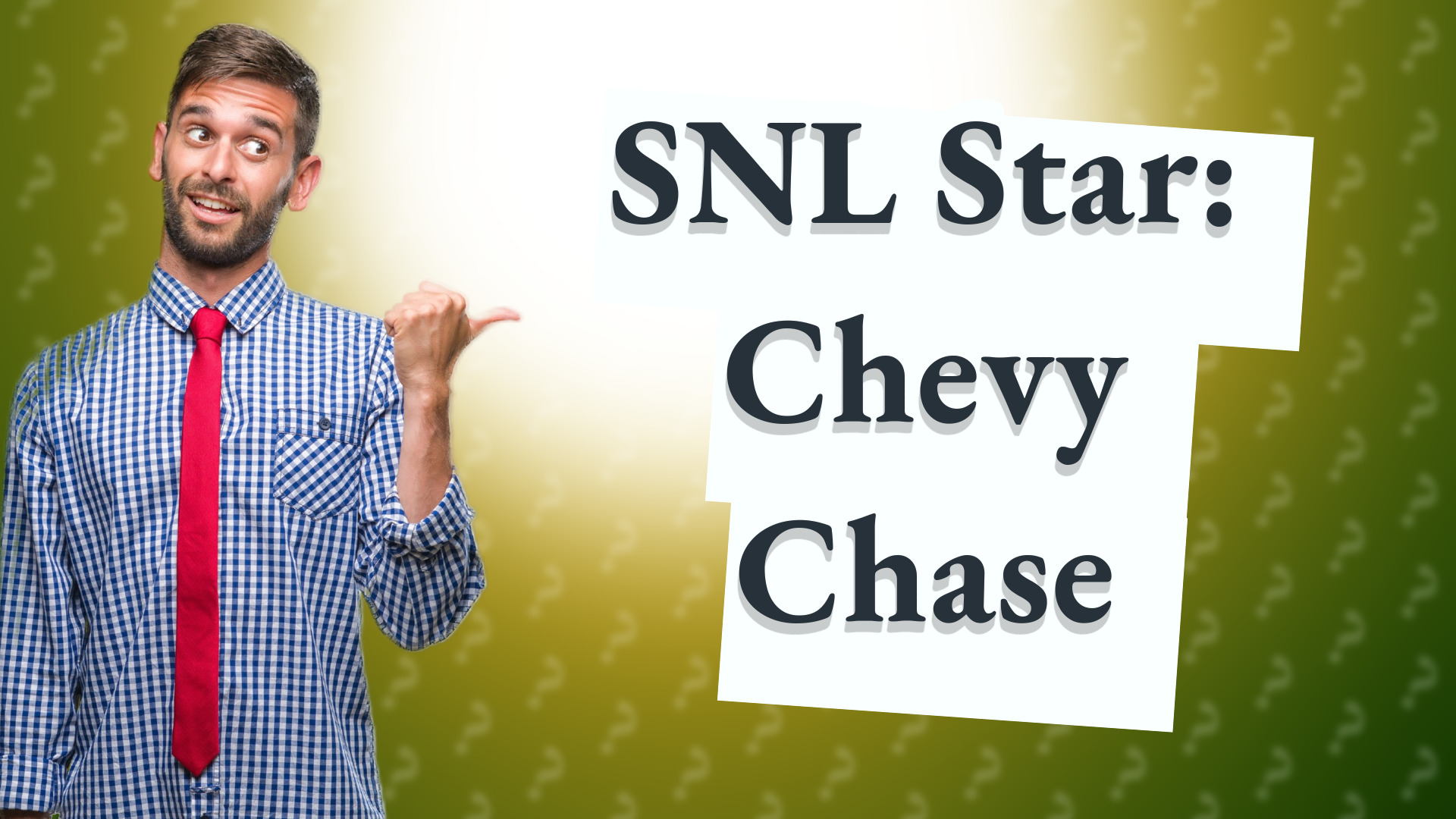 SNL Star: Chevy Chase