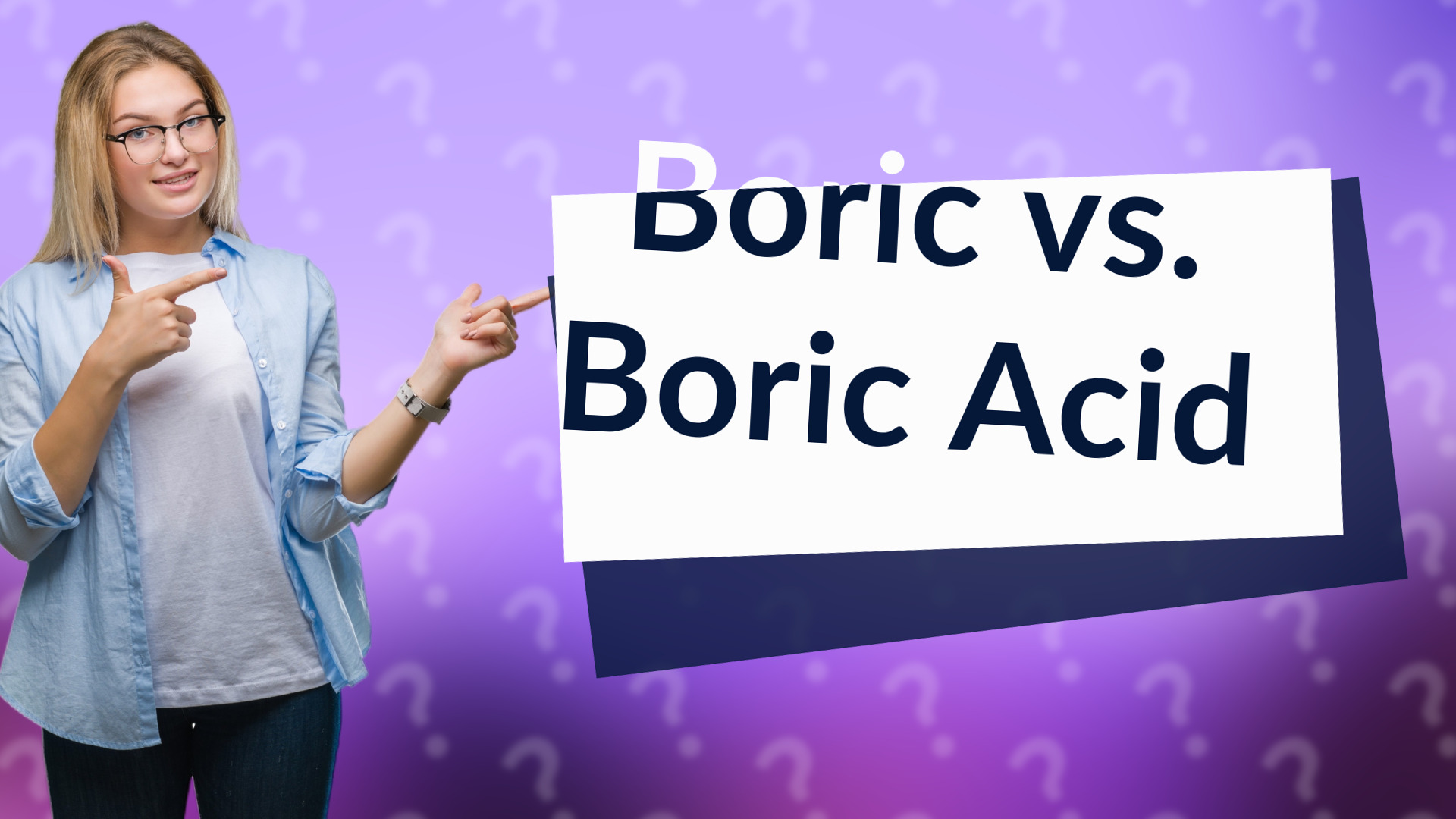 Boric vs. Boric Acid