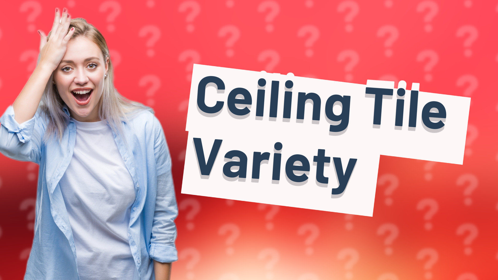 Ceiling Tile Variety