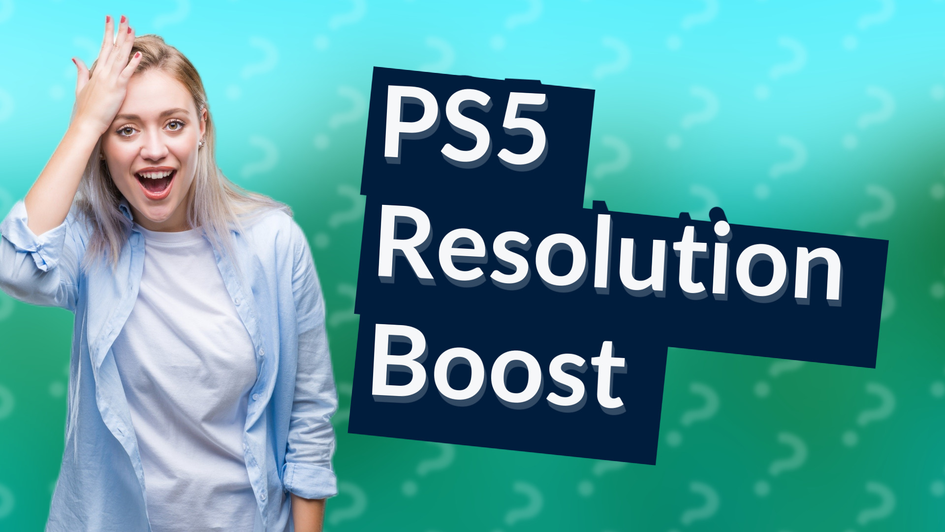 PS5 Resolution Boost