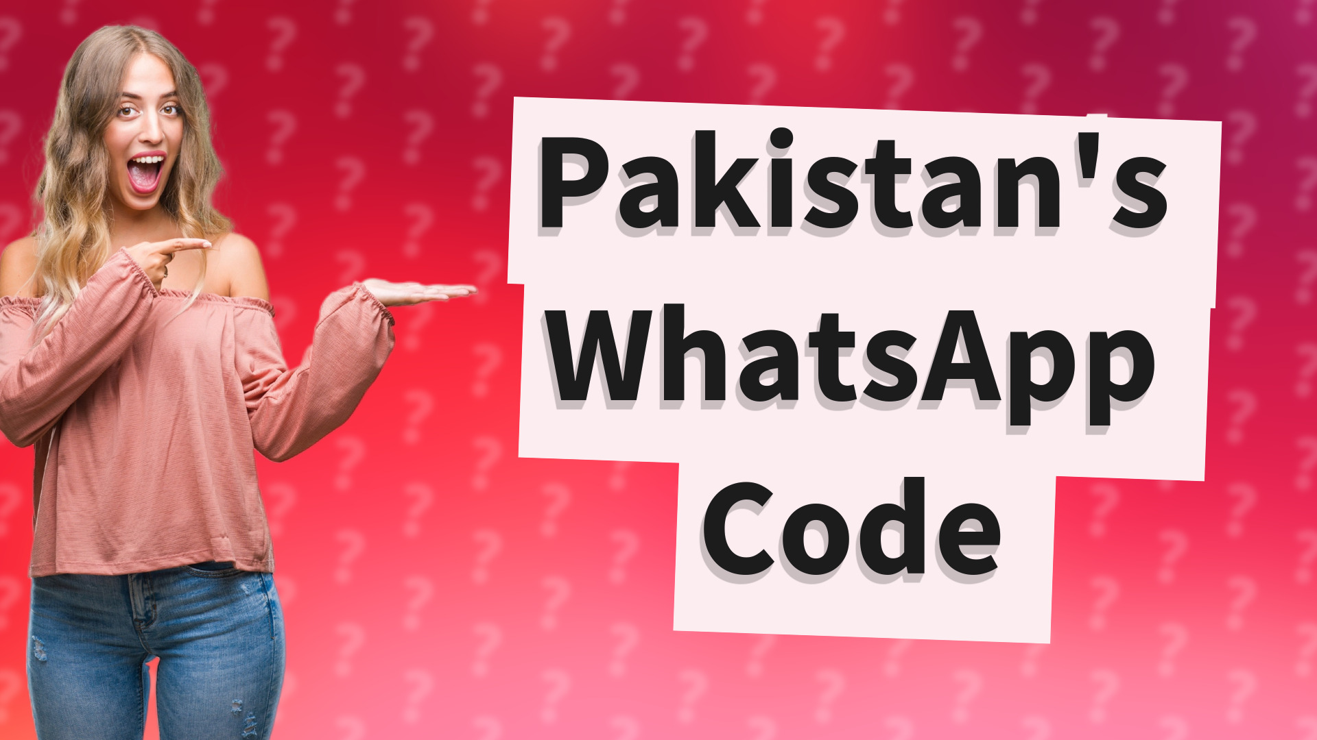 Pakistan's WhatsApp Code
