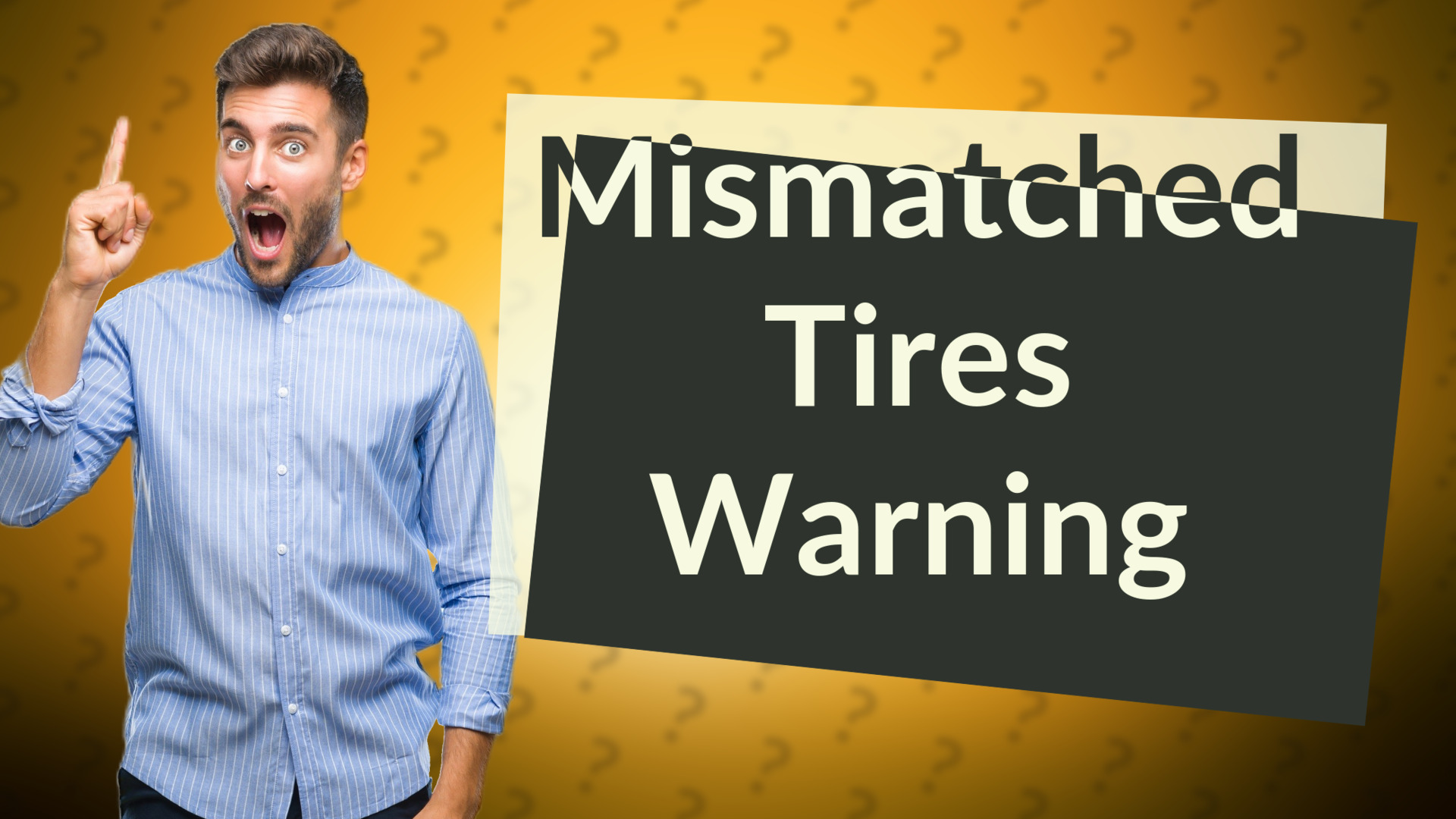 Mismatched Tires Warning