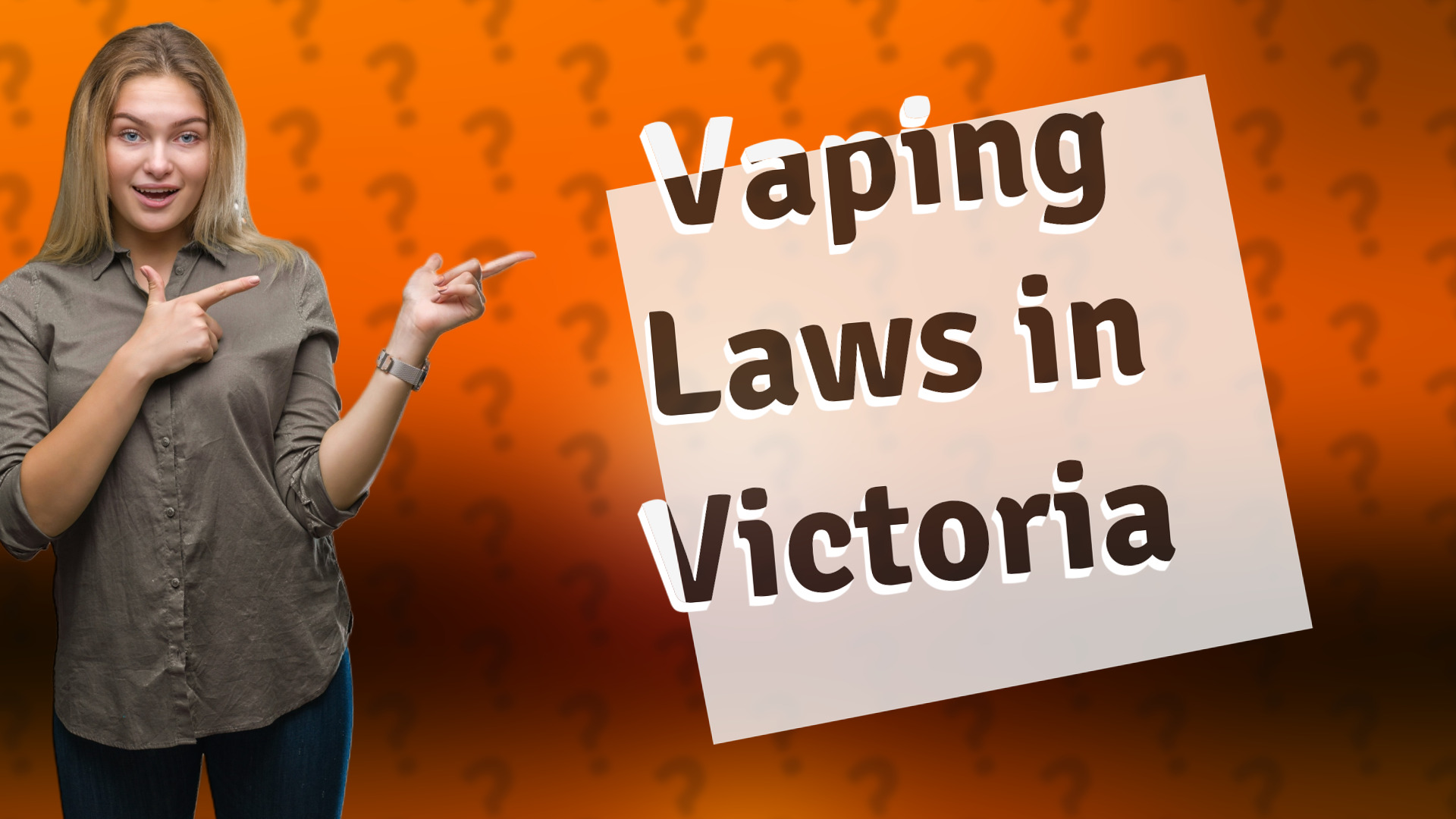 Vaping Laws in Victoria