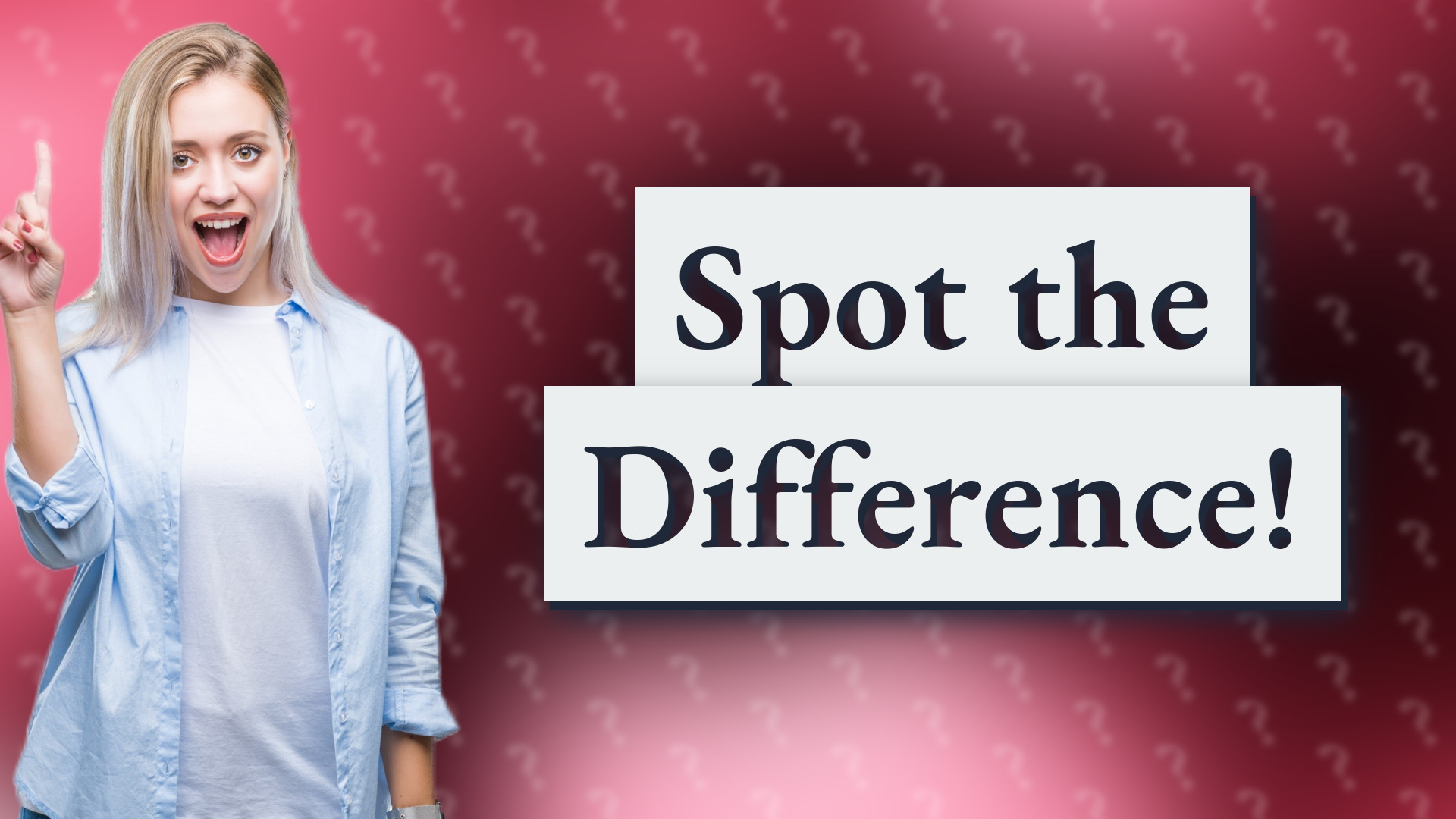 Spot the Difference!