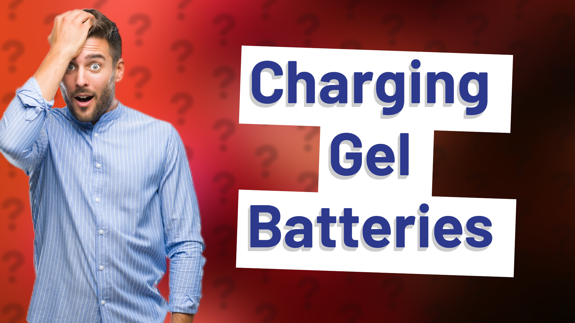 Charging Gel Batteries
