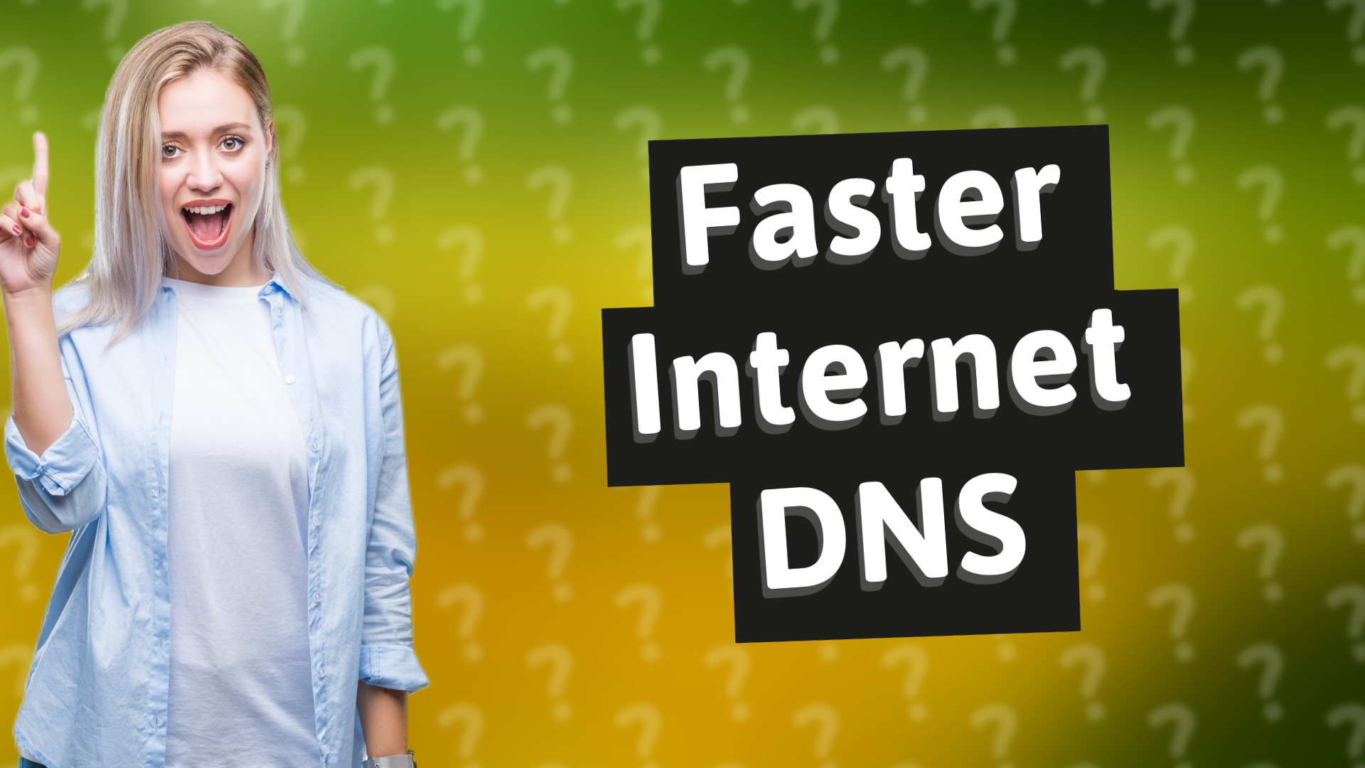 Faster Internet DNS