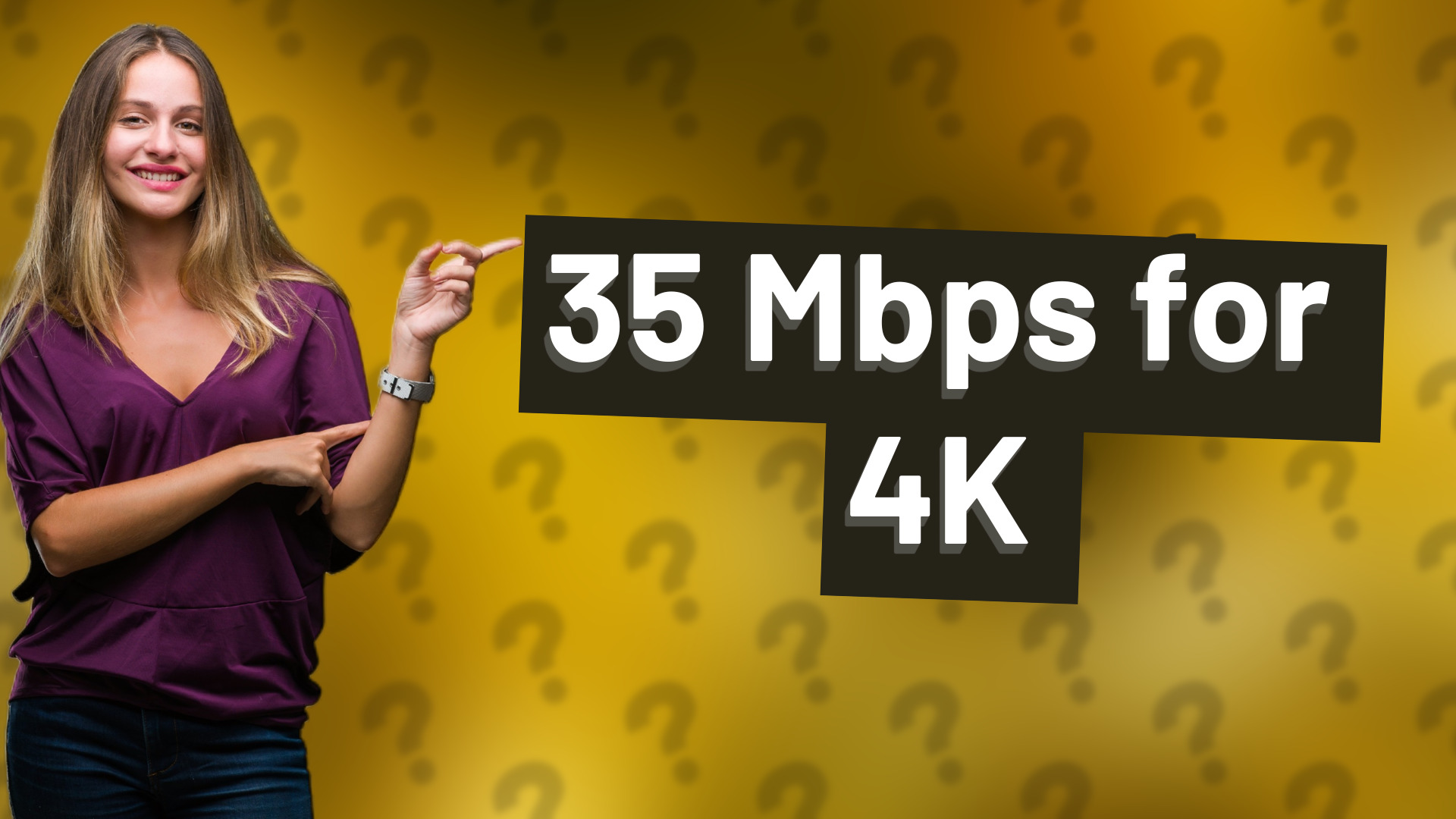 35 Mbps for 4K