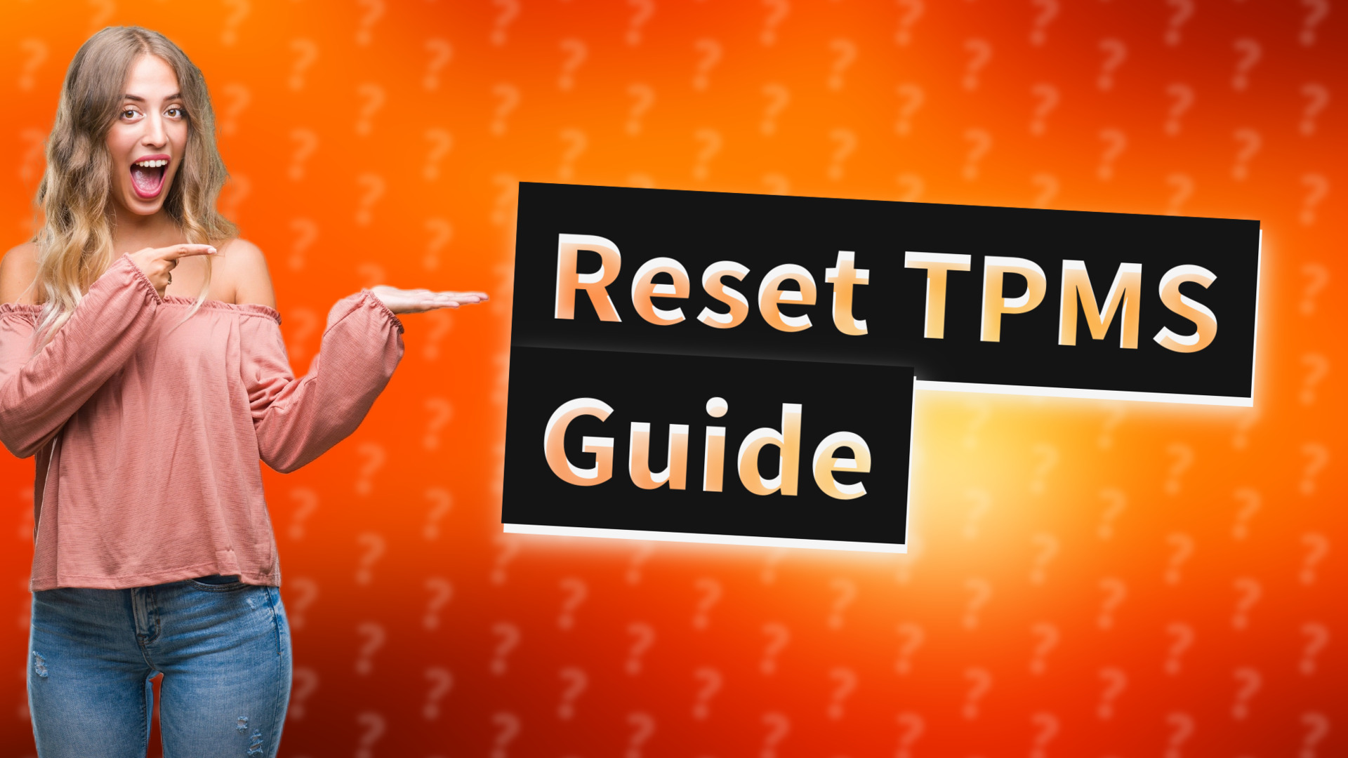 Reset TPMS Guide