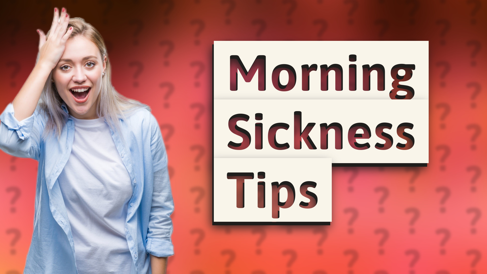 Morning Sickness Tips