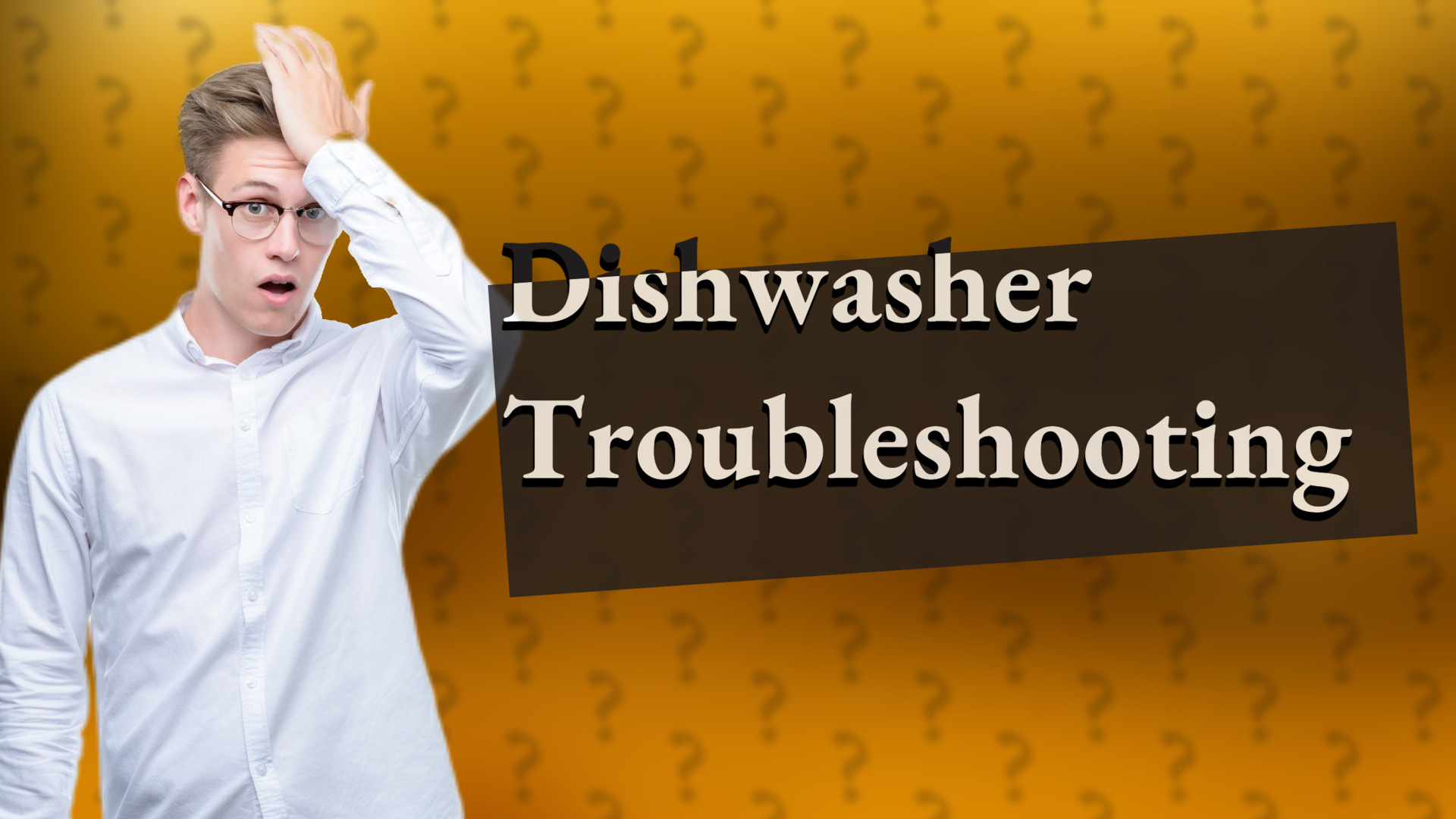 Dishwasher Troubleshooting