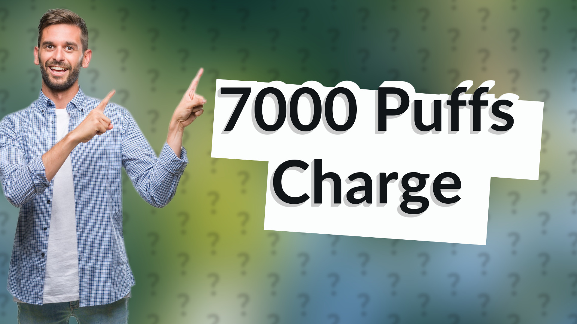 7000 Puffs Charge