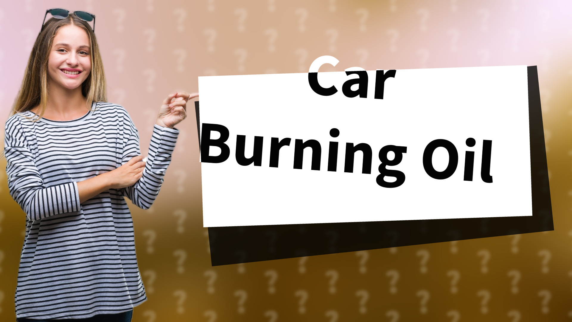 Car Burning Oil