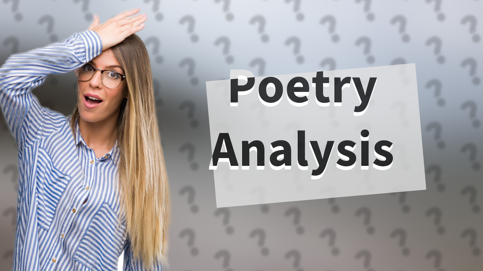 Poetry Analysis