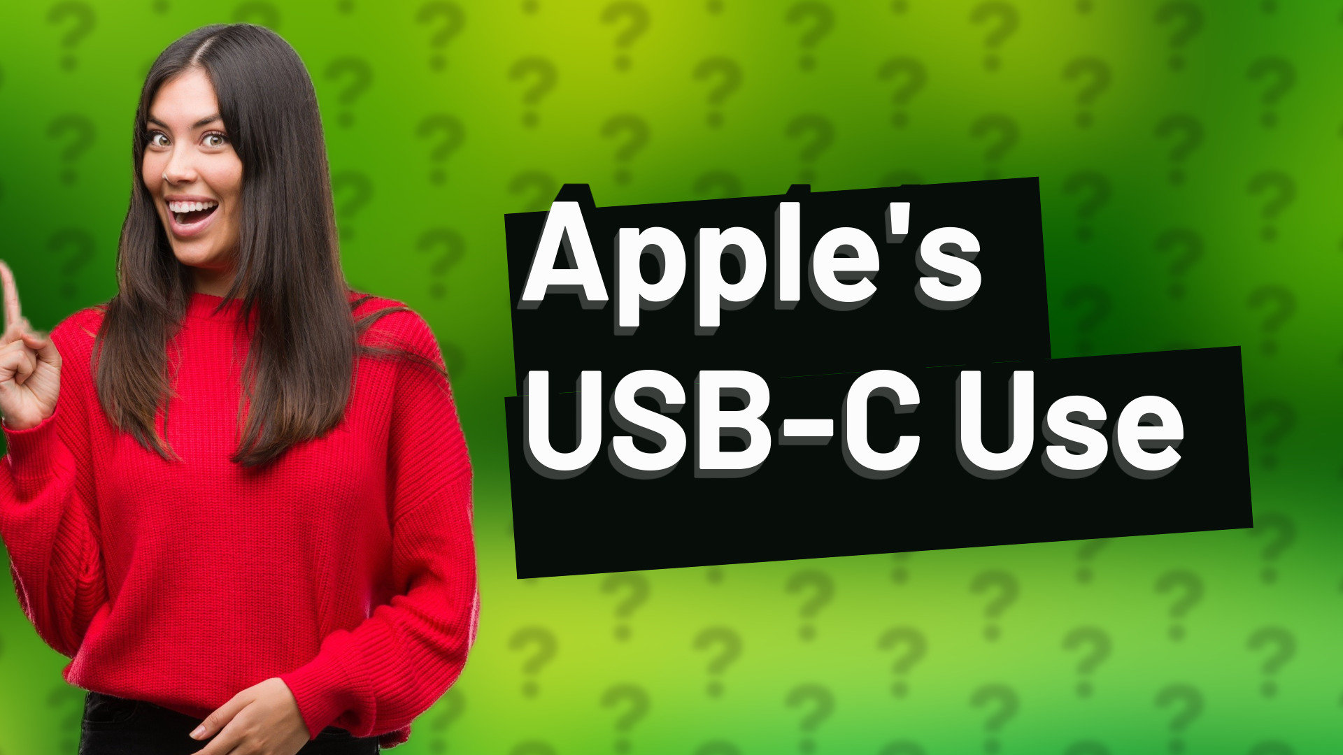 Apple's USB-C Use