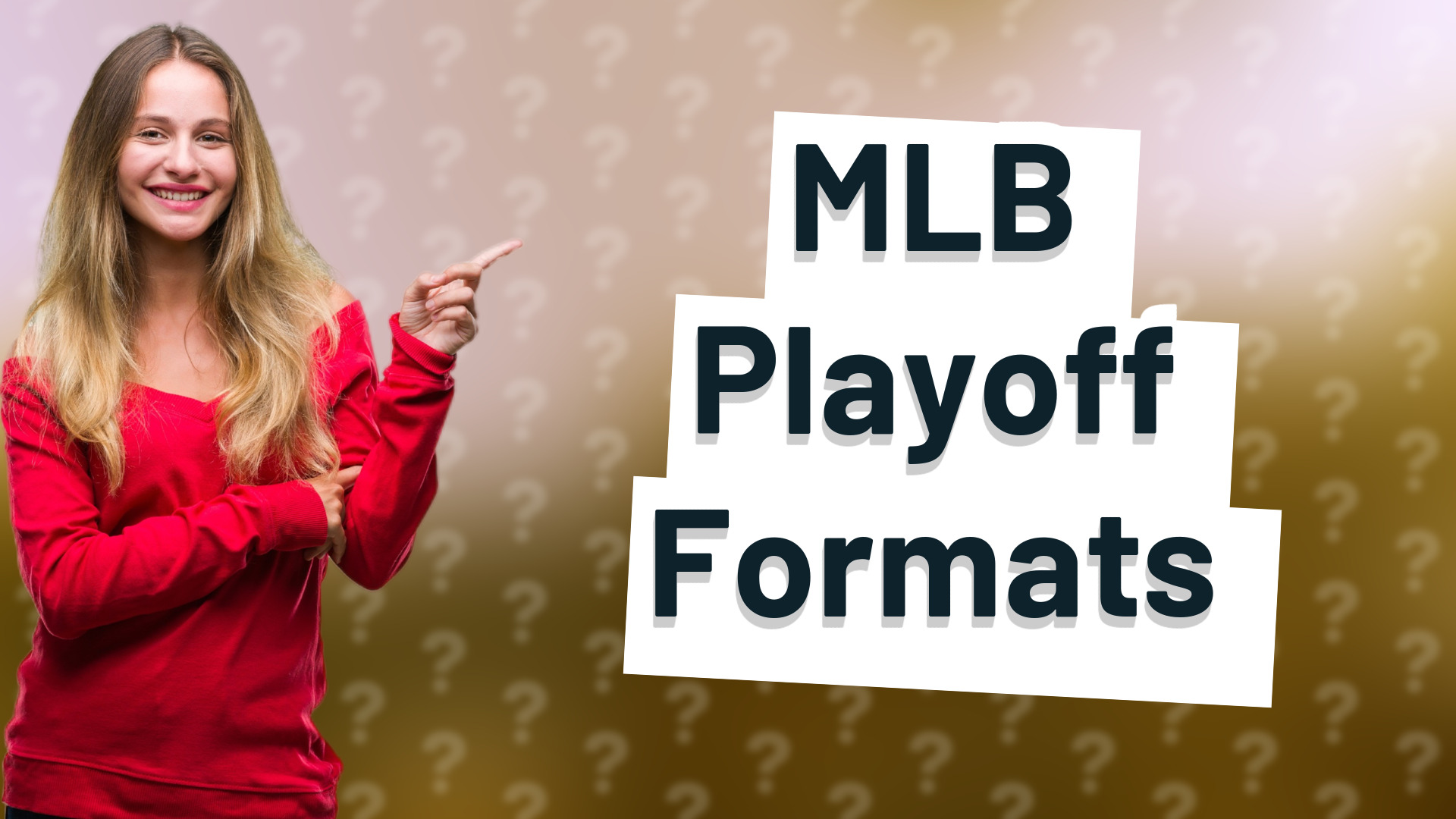 MLB Playoff Formats